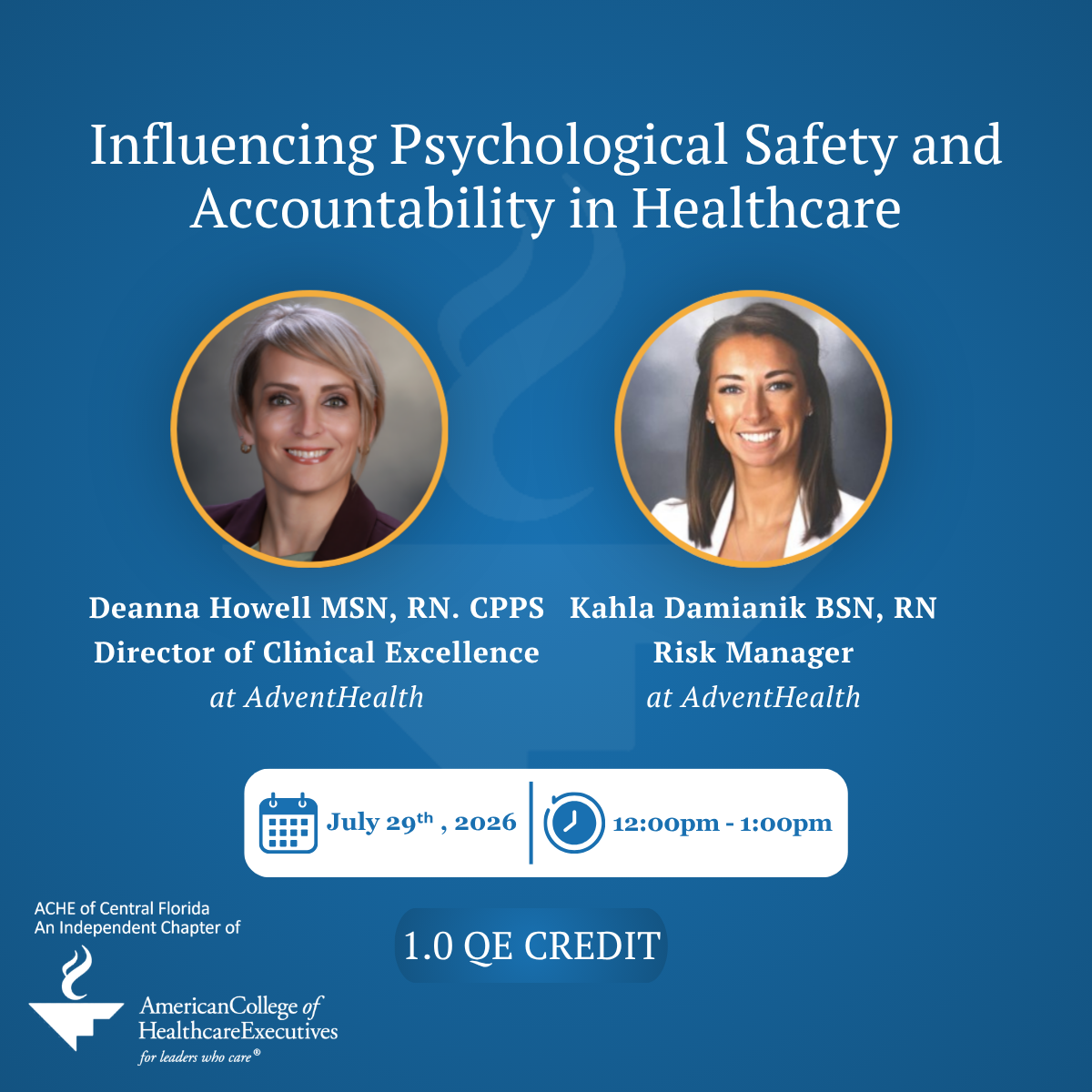 Influencing Psychological Safety and Accountability in Healthcare - 1.0 QE Credit