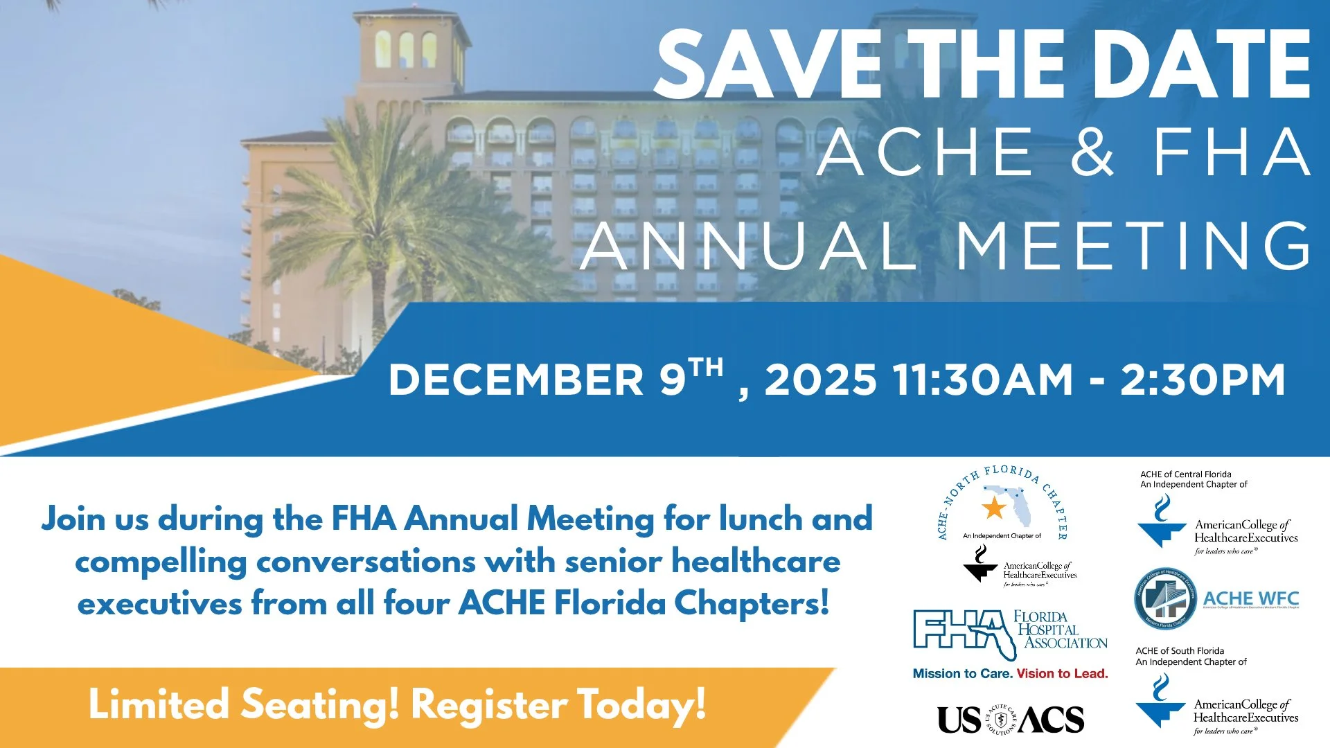 FHA &amp; ACHE Annual Meeting
