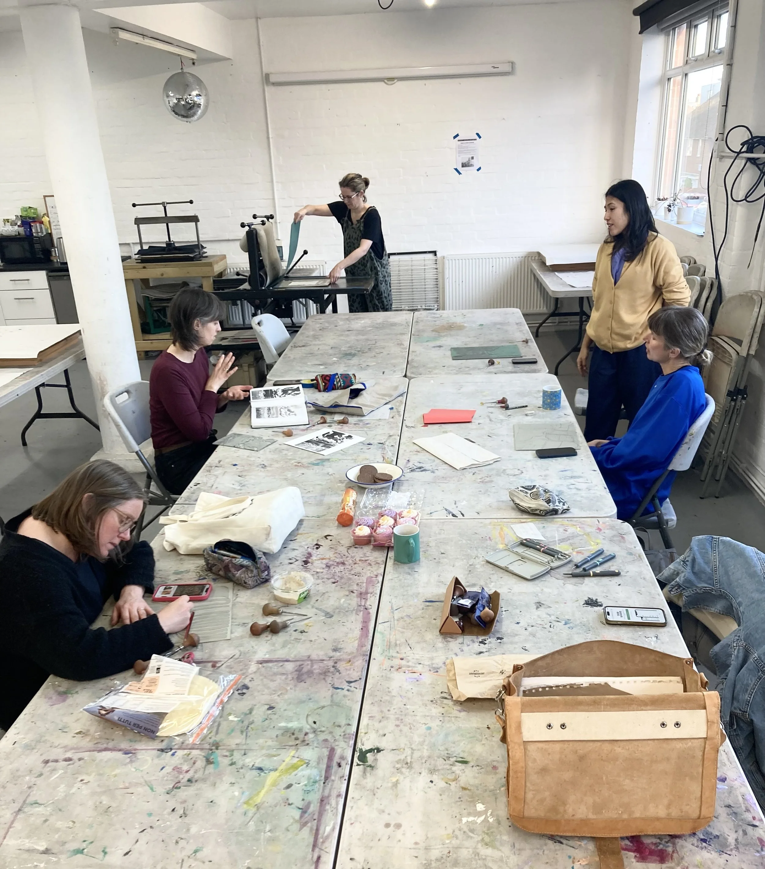 Print Club session