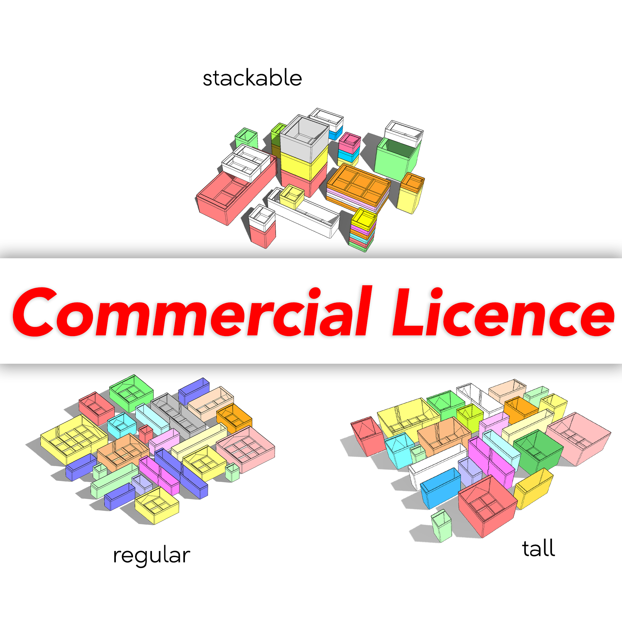 Commercial License — All Box variations