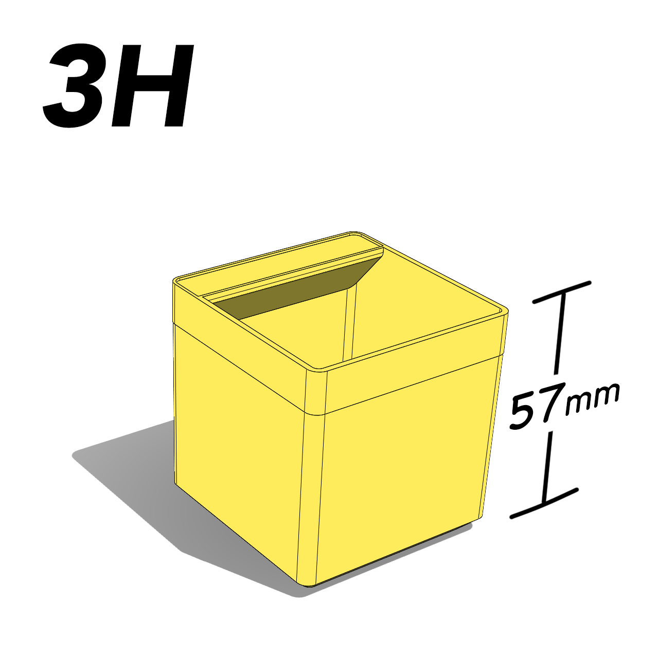 ModuBOXES - 3H (57mm)