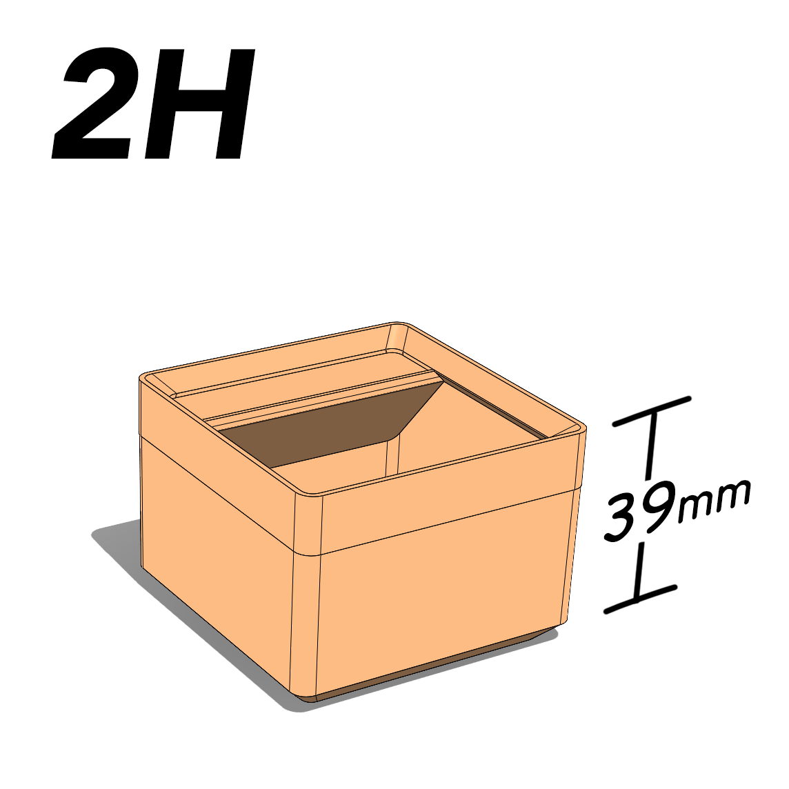 Stackable - 2H (39mm)