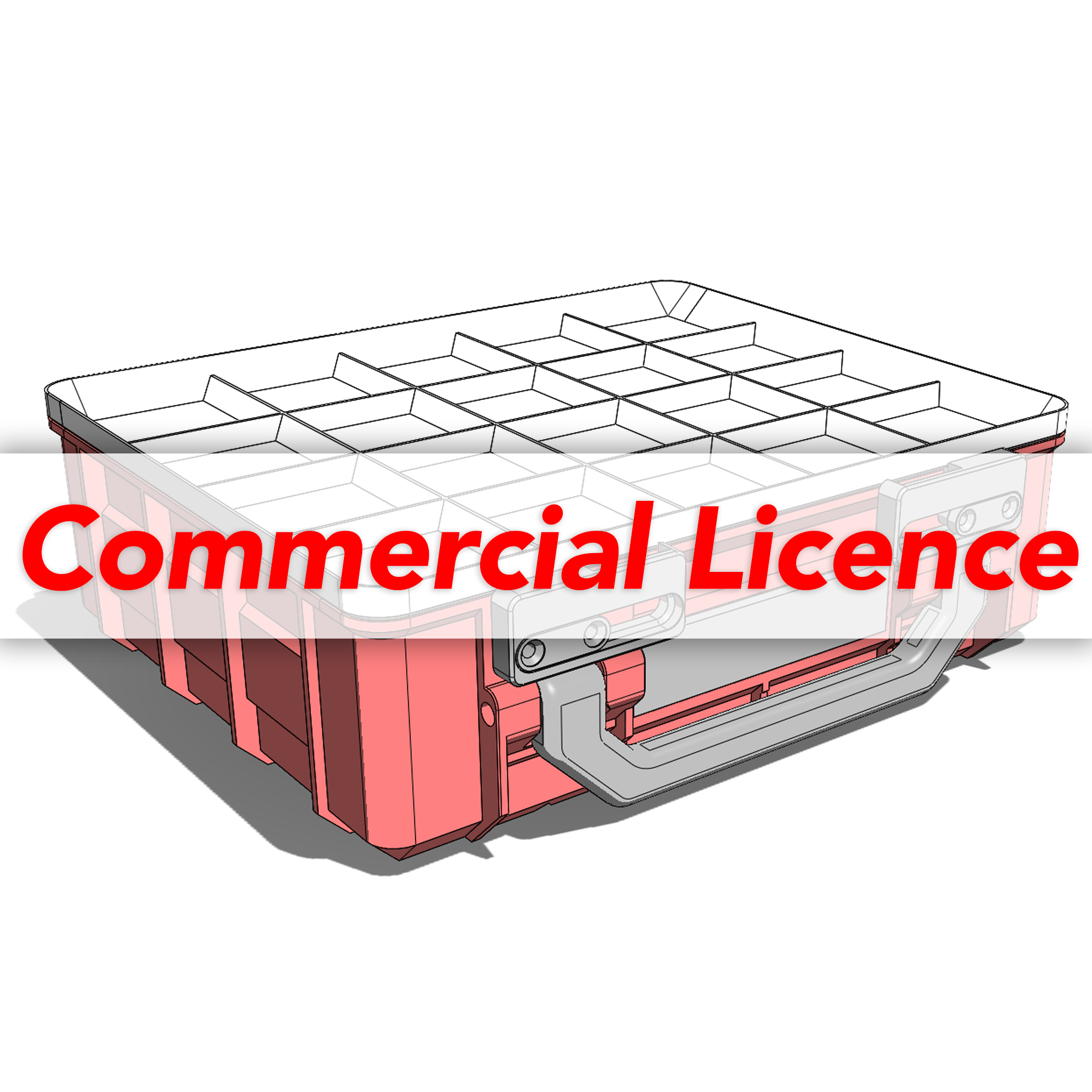 Commercial License — Printed Assortment Case