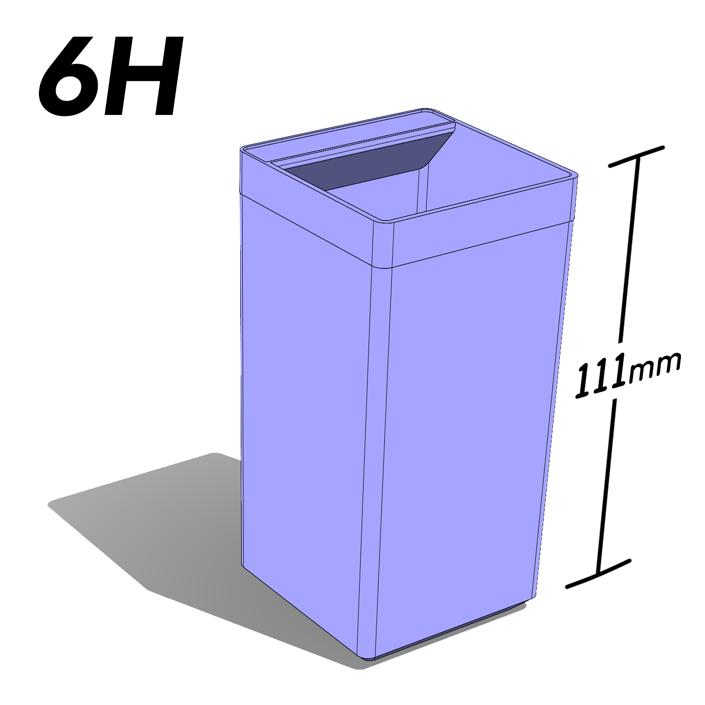 MODUBOXES - 6H (111mm)