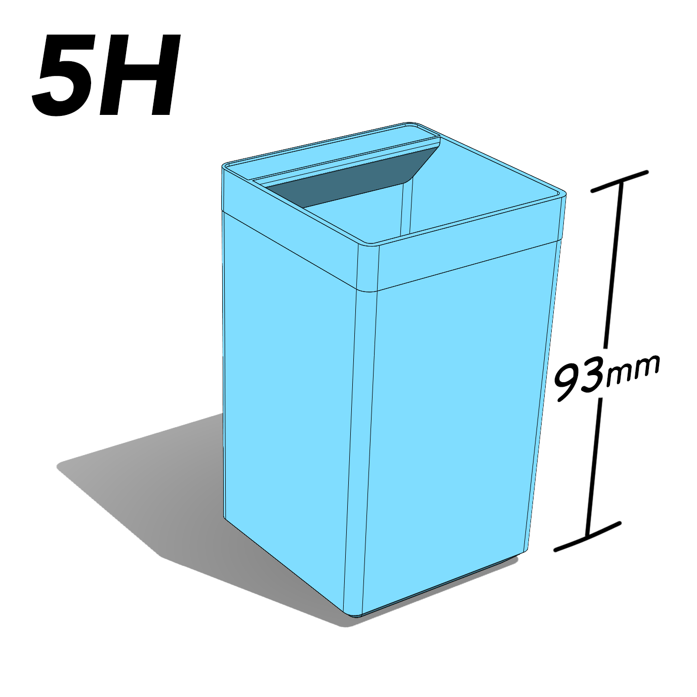 MODUBOXES - 5H (93mm)