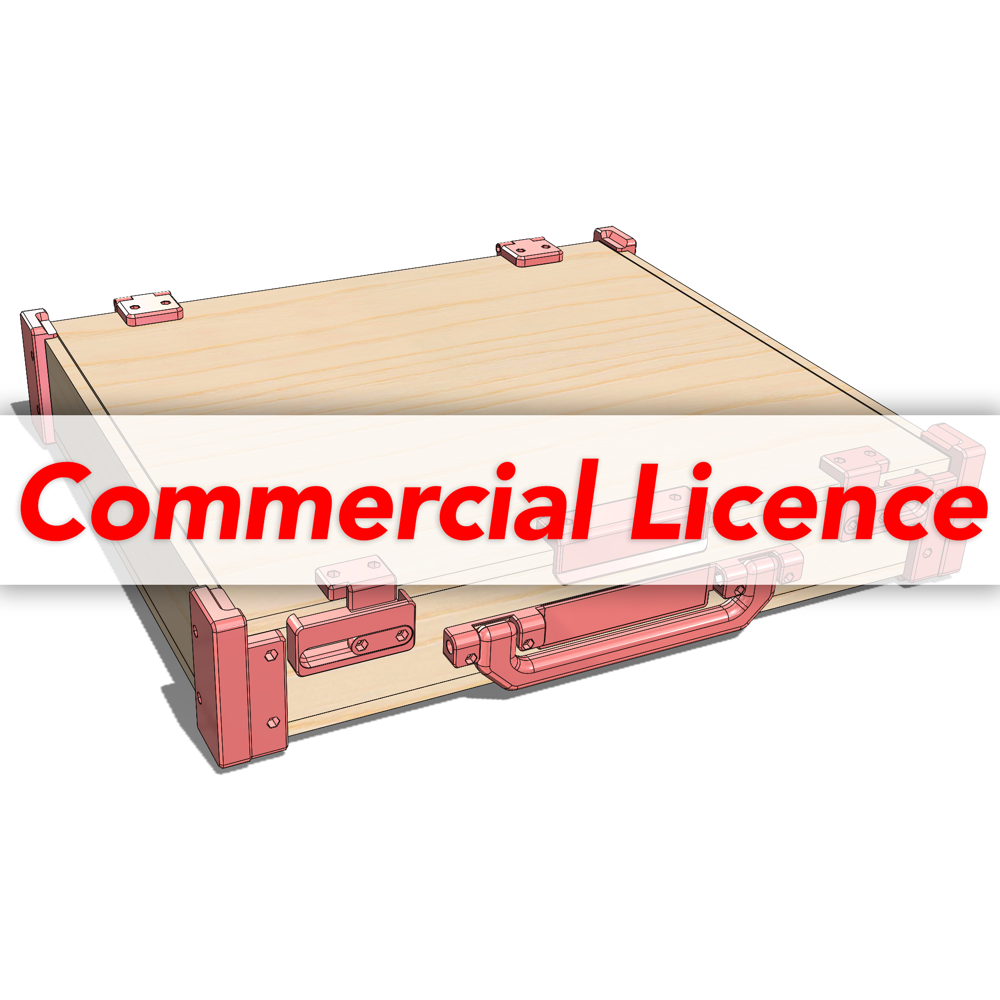 Commercial License — Wooden Assortment Case v2