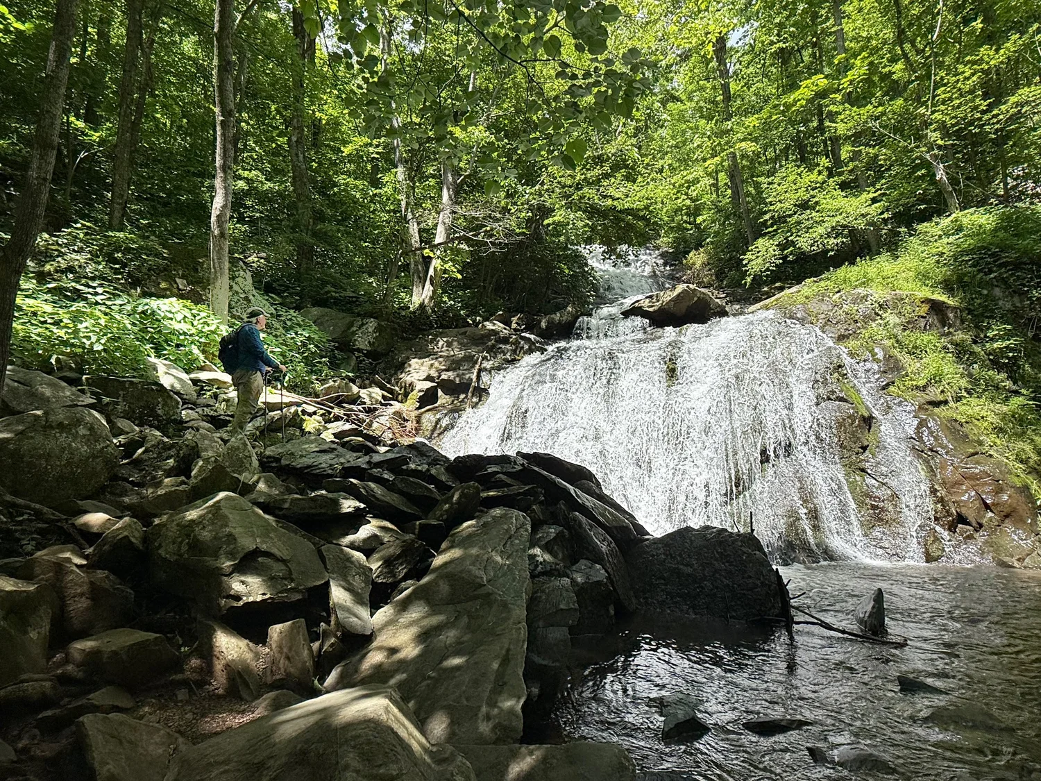 Upper Shamokin Falls with the Morgan Loop Hike — Wintergreen