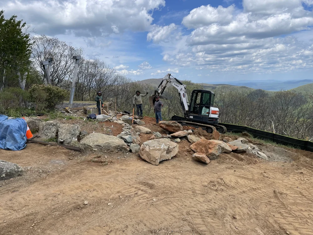   The 2025 renovation of the Founders Vision Overlook included&nbsp;designing and building new hardscapes, resetting the original walking path, enhancing the view, and expanding the turf areas.    Creation Appreciation    performed much&nbsp;of this 