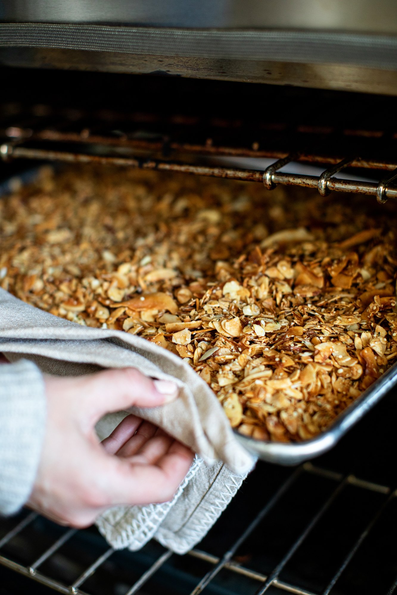 Almond Hemp Seed Granola