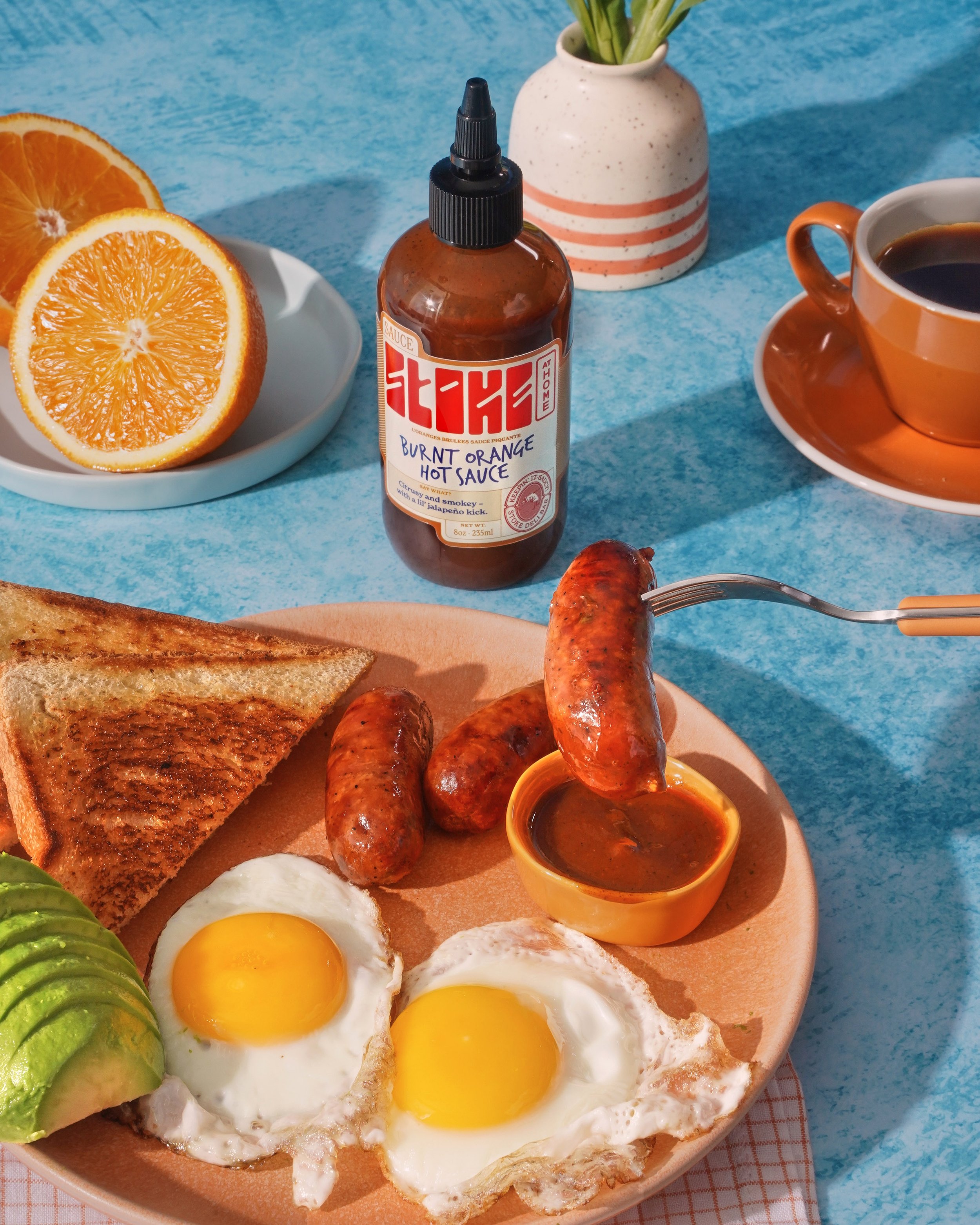 Burnt Orange Hot Sauce Breakfast Sausage.jpg