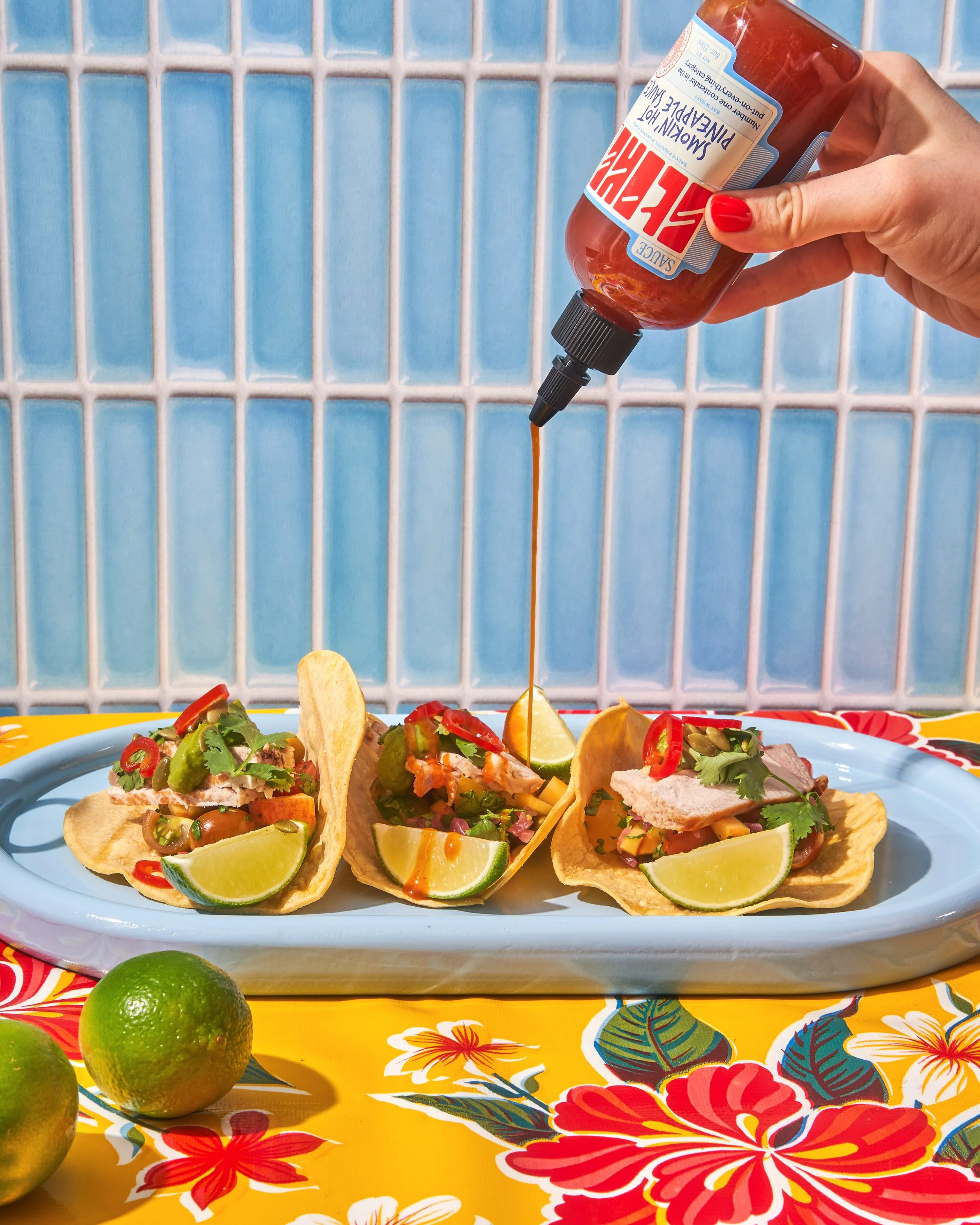 Smokin' Hot Pineapple Sauce Tacos High Drizzle.jpg