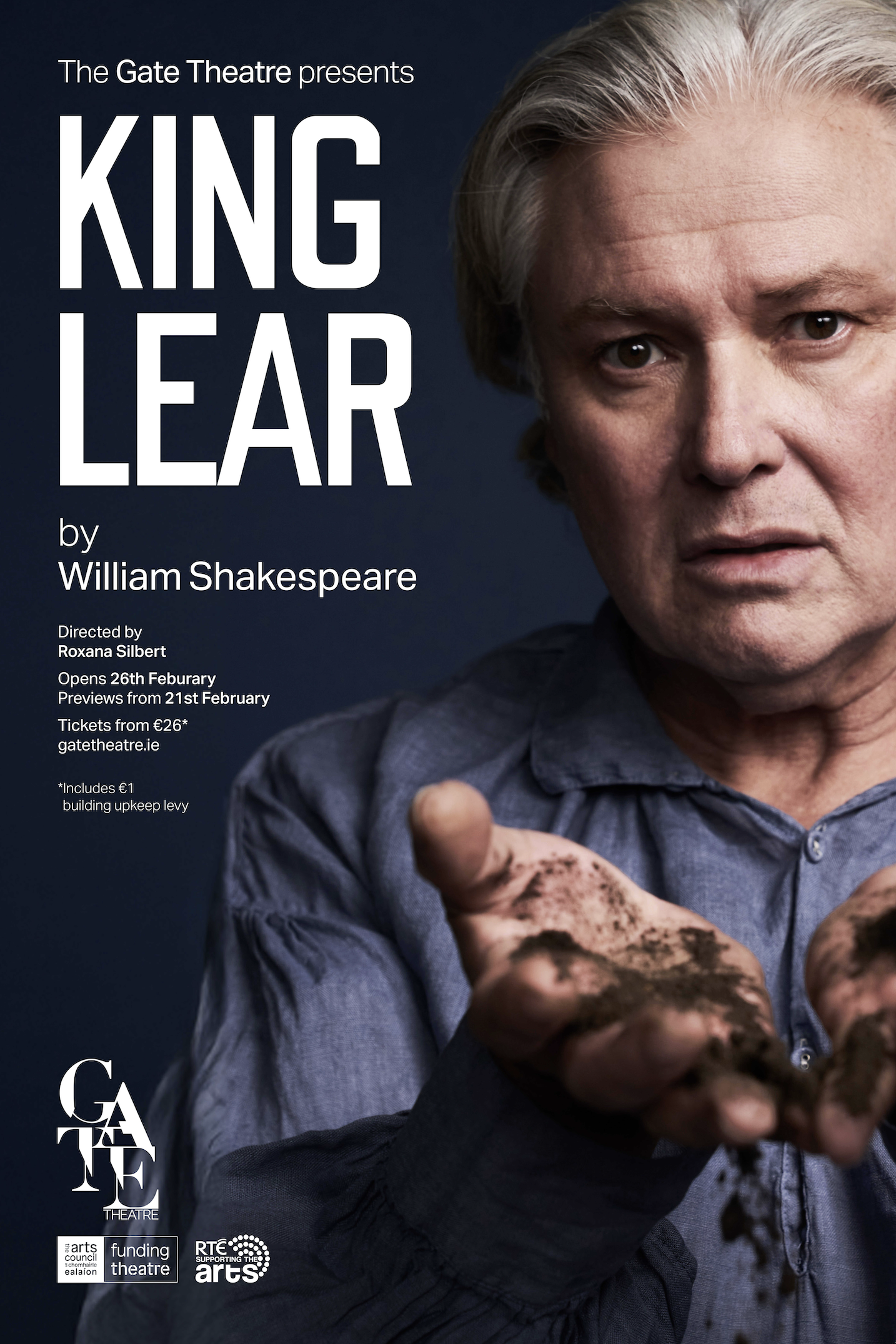 KING LEAR, GATE THEATRE DUBLIN, CONLETH HILL
