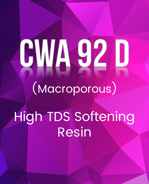 CWS 92 D High TDS Softening Resin