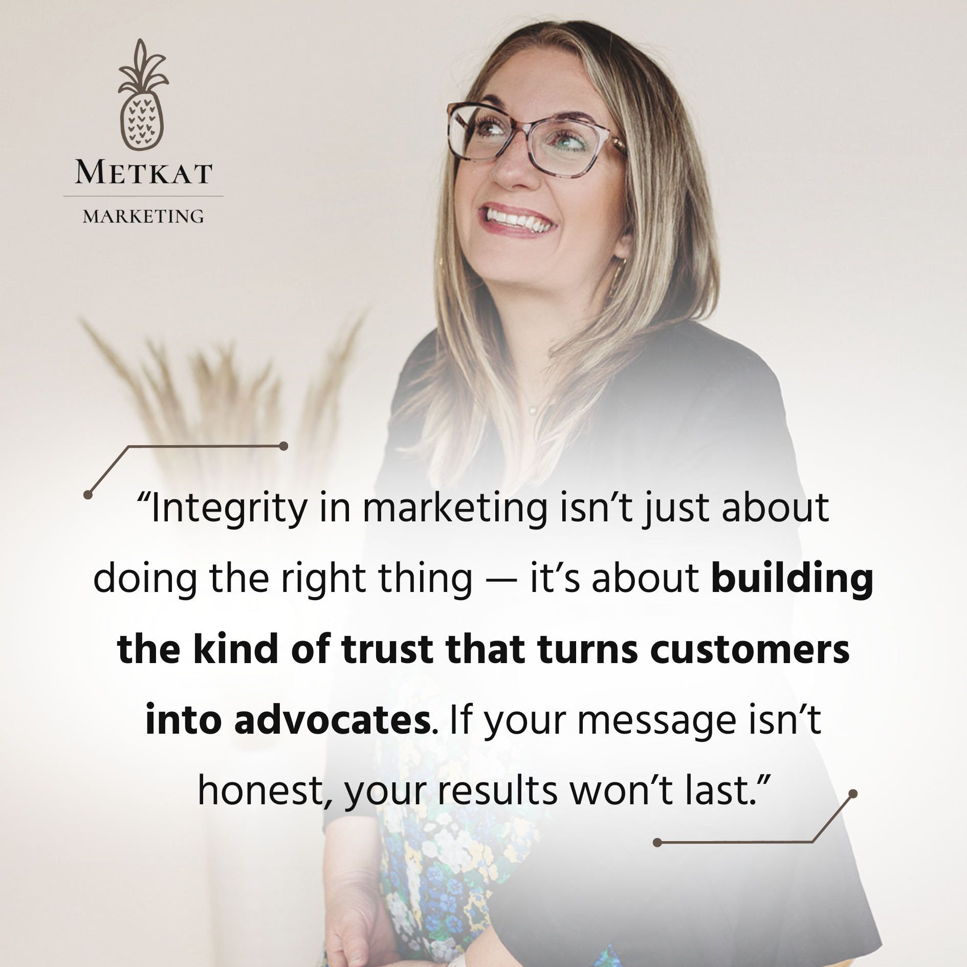 Integrity in marketing isn’t optional.