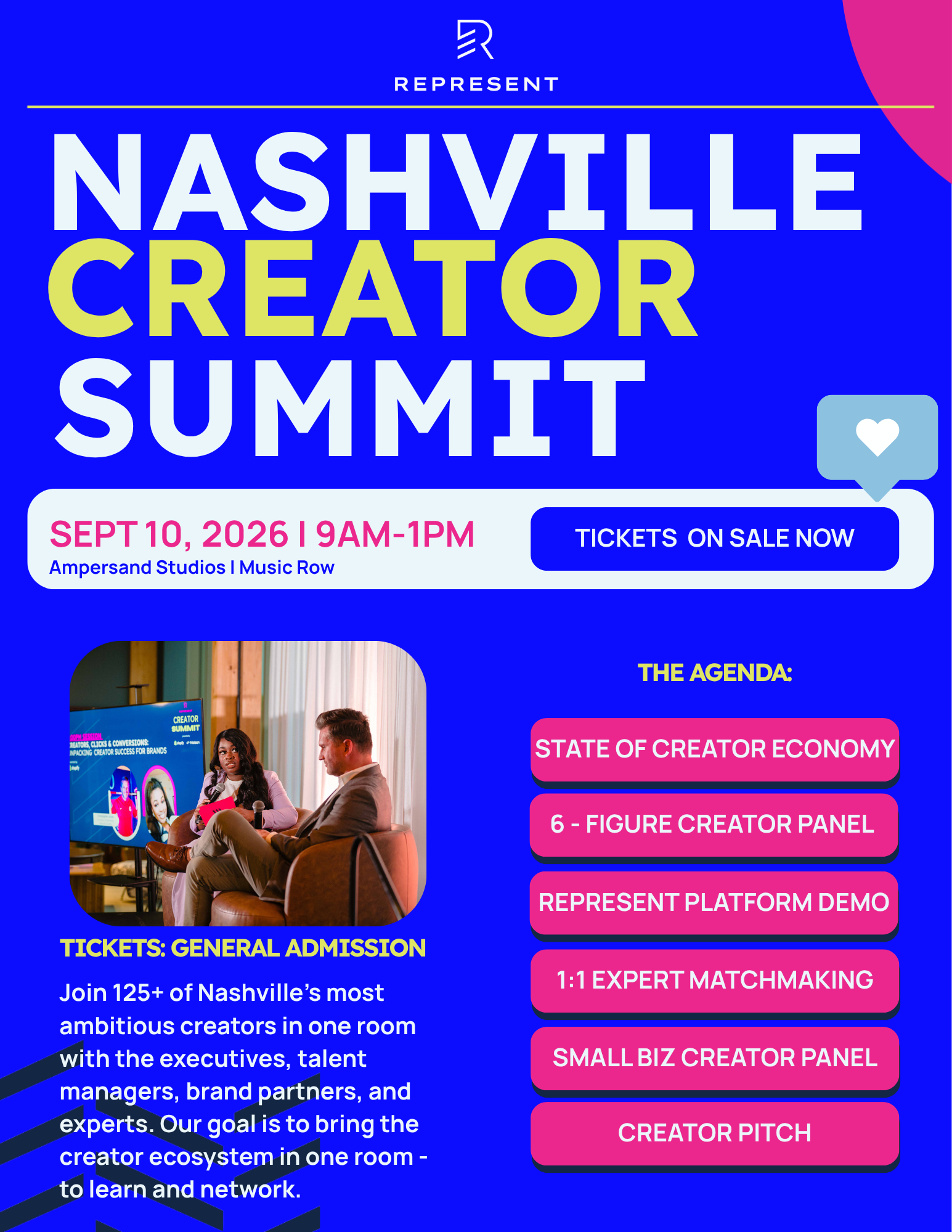 Join me at the Nashville Creator Summit!