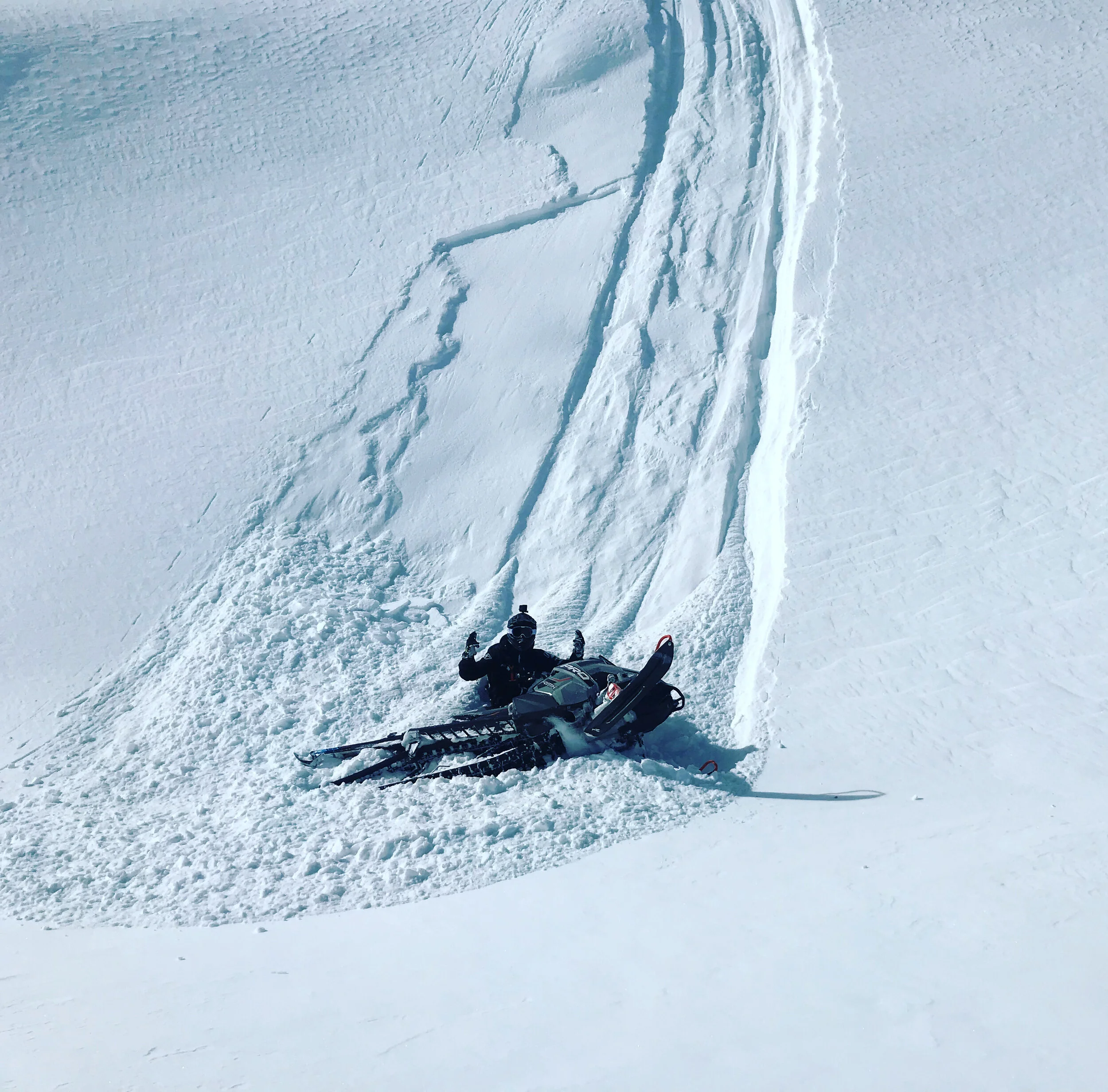 Slide into your next adventure with a Polaris 850 in the mountains of Wyoming.