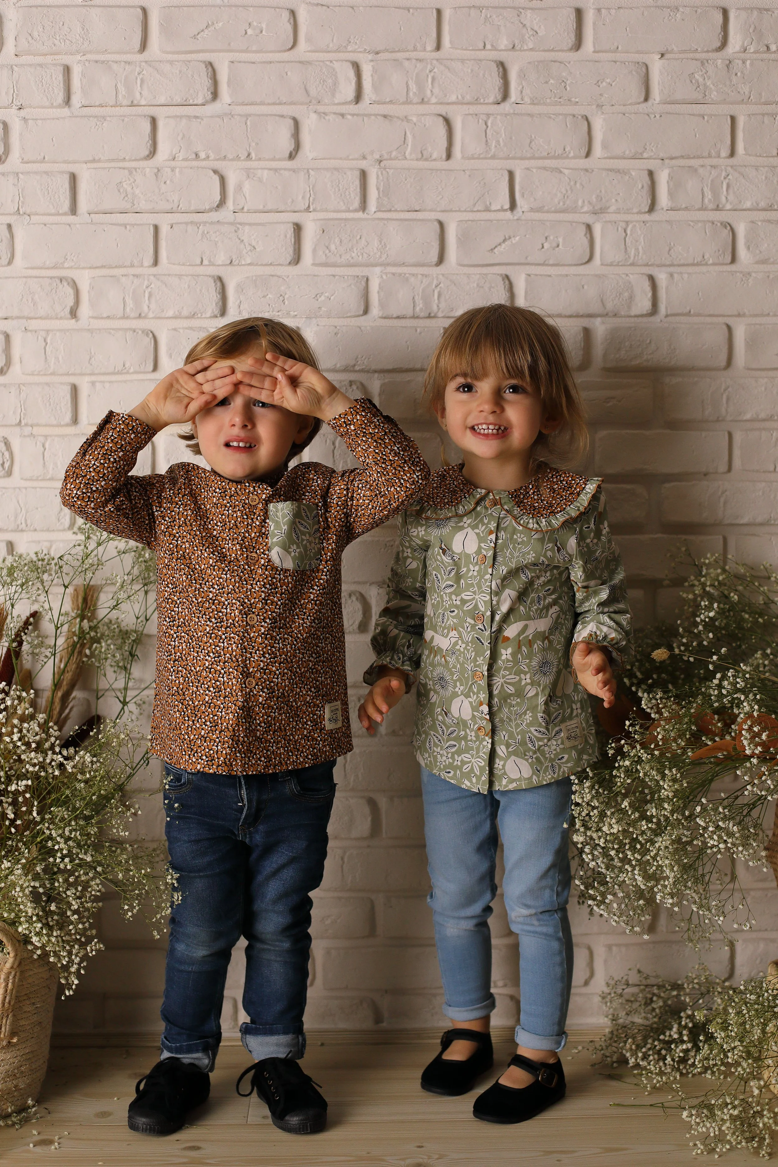 BLUSA CUELLO MAO WILD ANIMALS