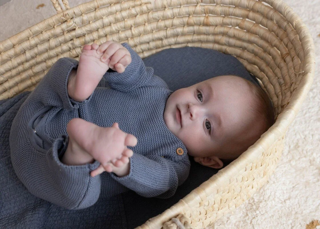 MONO DE PUNTO AZUL LITTLE DUTCH