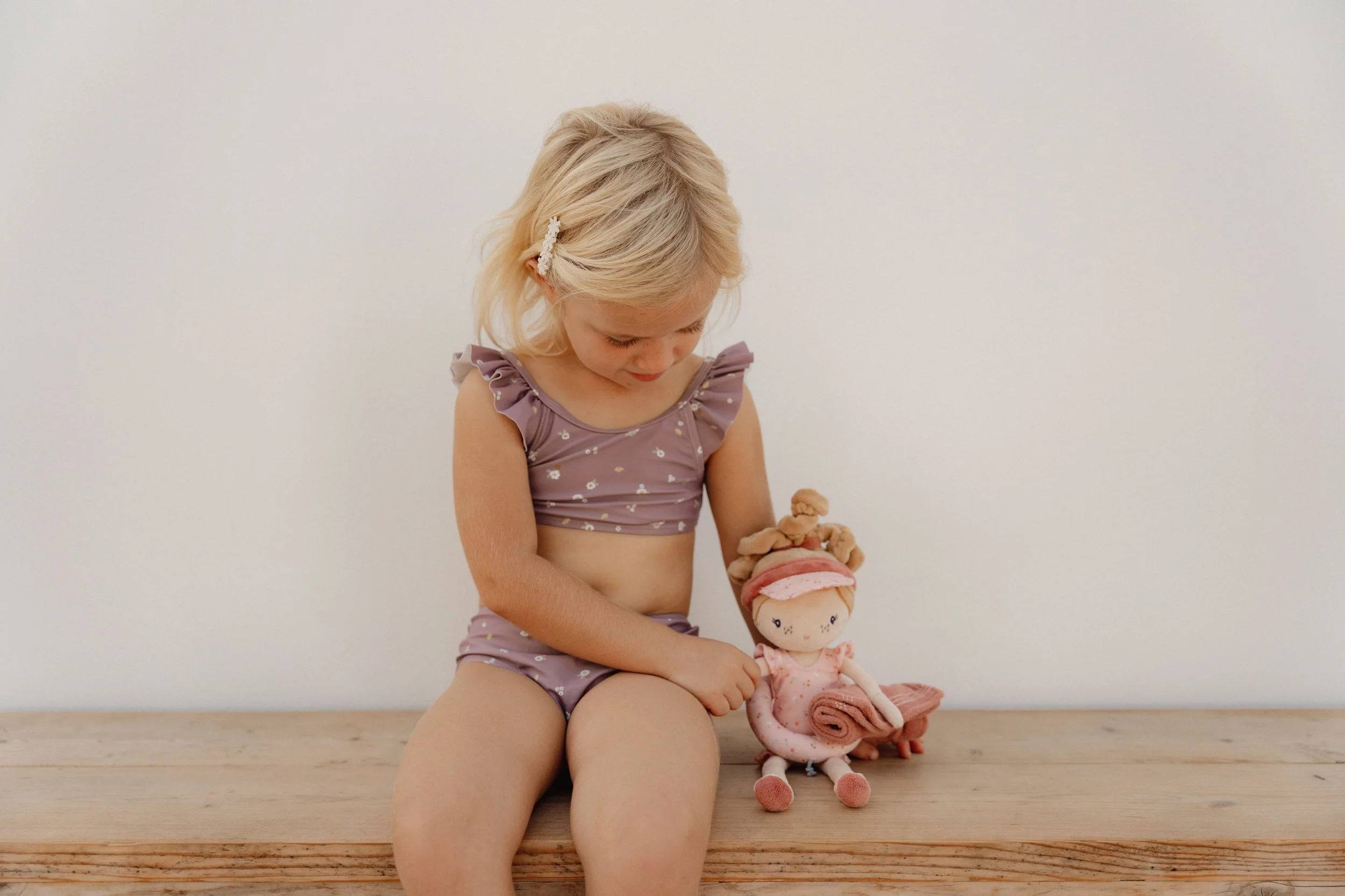 Bikini volantes Malva Blossom