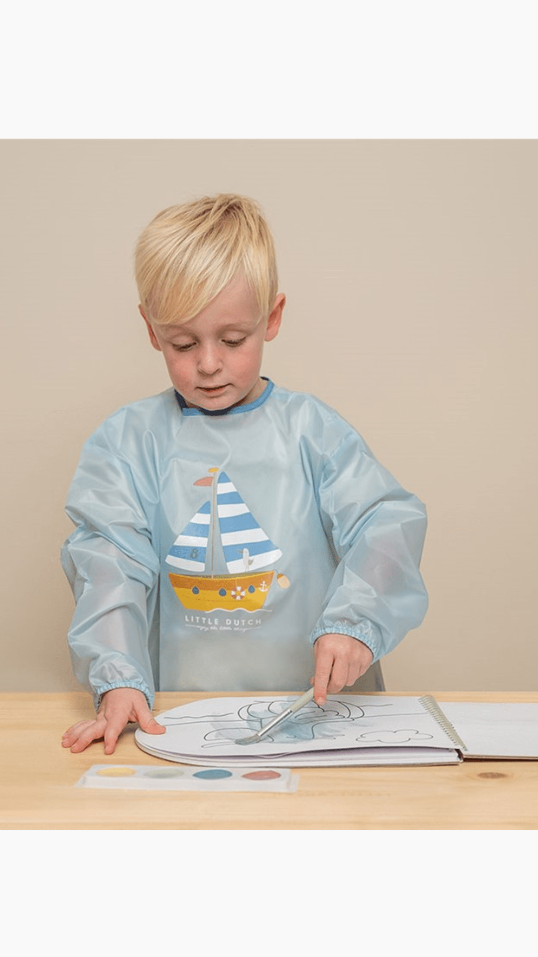BATA DE ARTE IMPERMEABLE SAILORS BAY LITTLE DUTCH