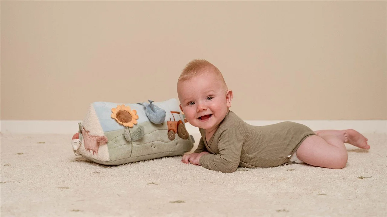 COJÍN DE ACTIVIDADES TRIANGULAR PEQUEÑA GRANJA