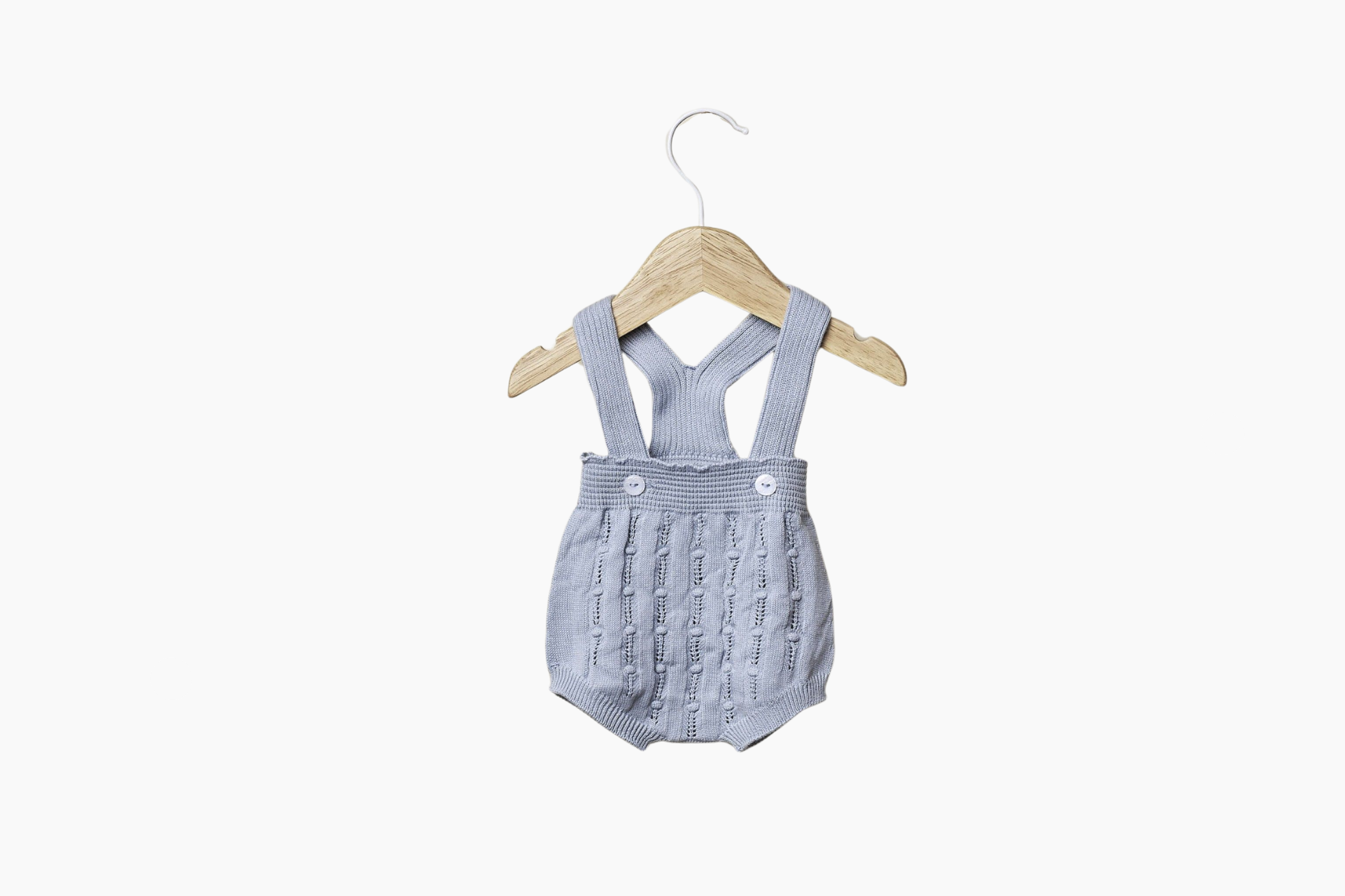 Ranita de tirantes de punto azul | 76cm | 12M