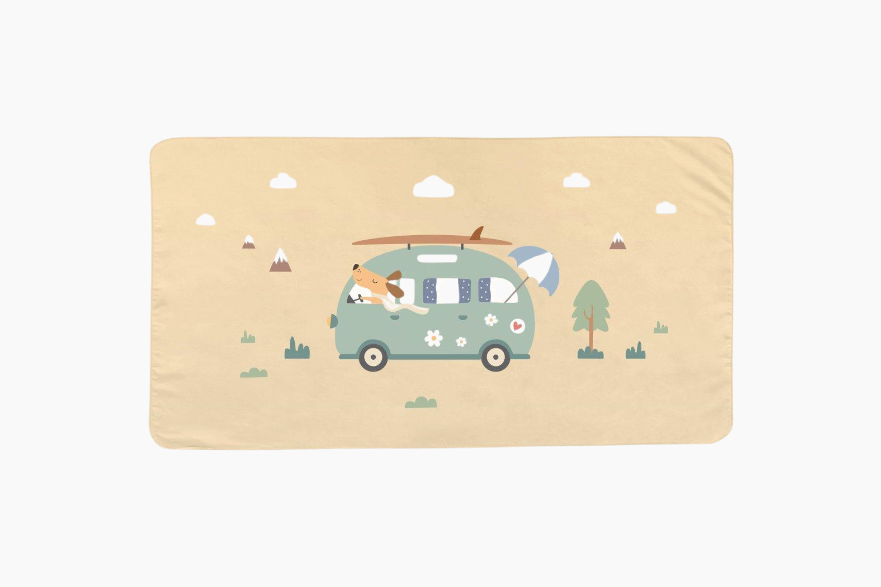 Toalla Playa Microfibra Surf Van