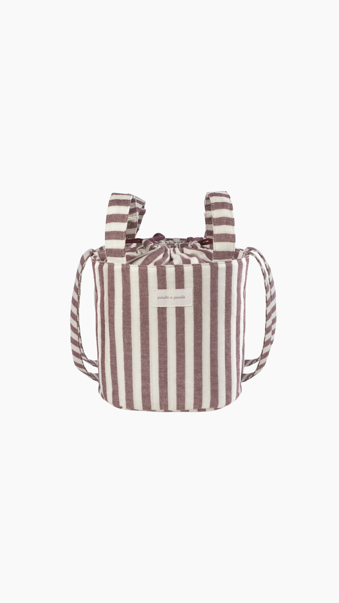BOLSA BUCKET CHERRY RAYAS