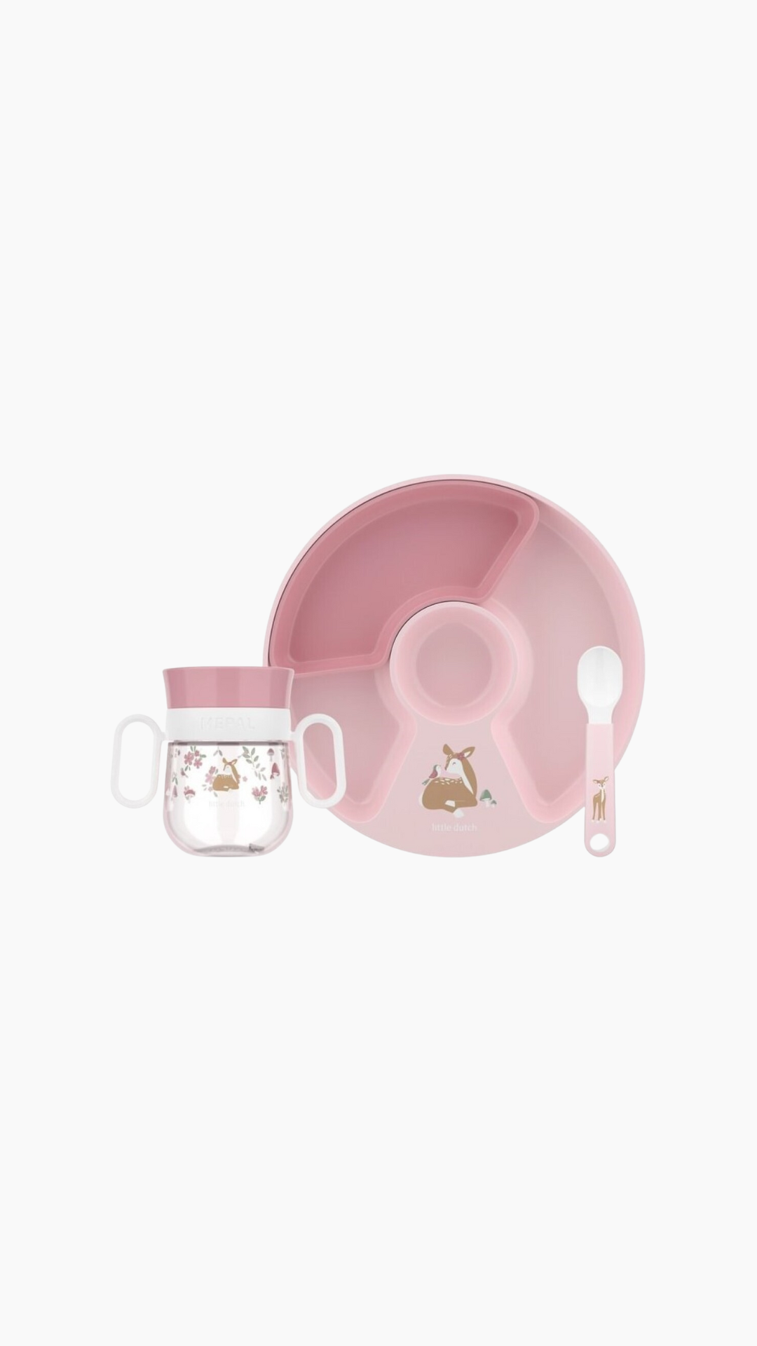 .VAJILLA BEBÉ MIO 3 PCS FAIRY GARDEN