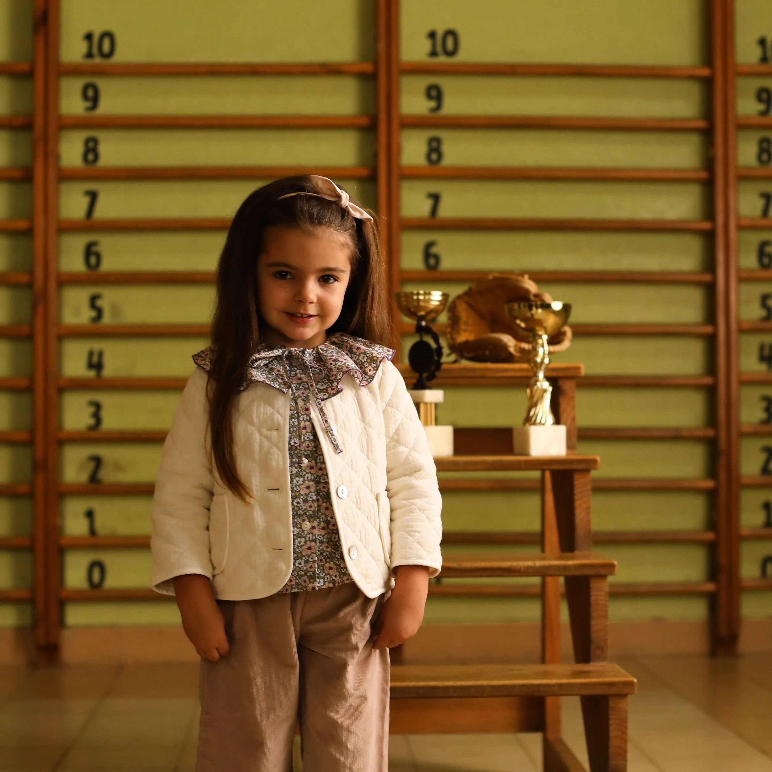 ABRIGO REVERSIBLE BEIGE
