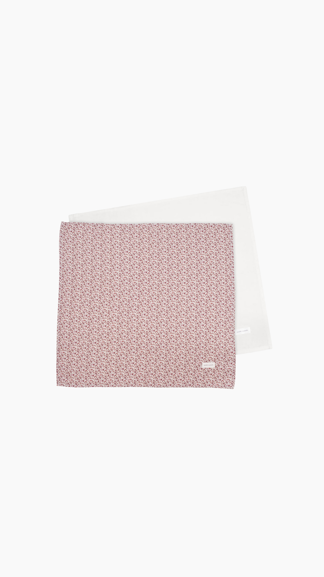 SET/2 MUSELINAS 70X70 CM CHERRY FLORES