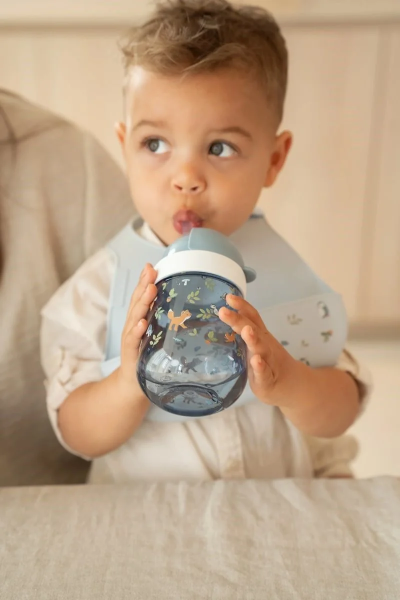 .VASO CON PAJITA MIO 300 ML FOREST FRIENDS