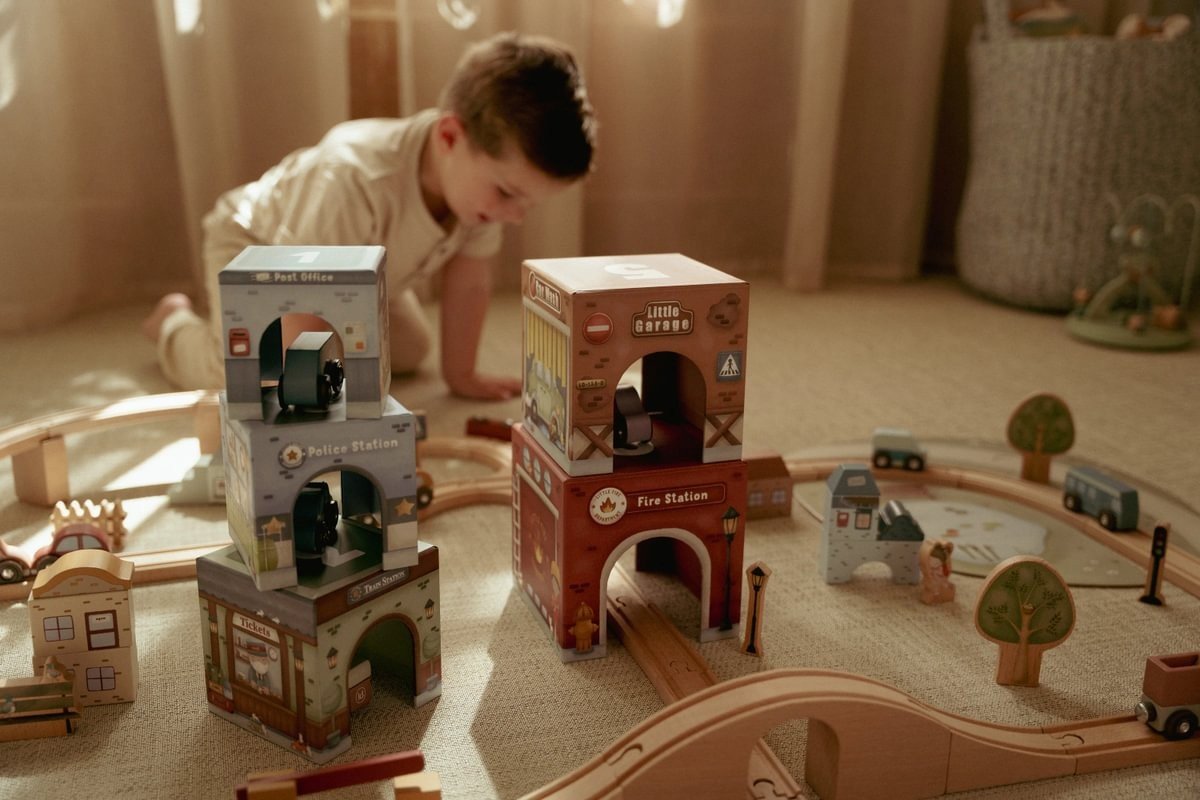 TORRE ENCAJABLE CIUDAD CON COCHES