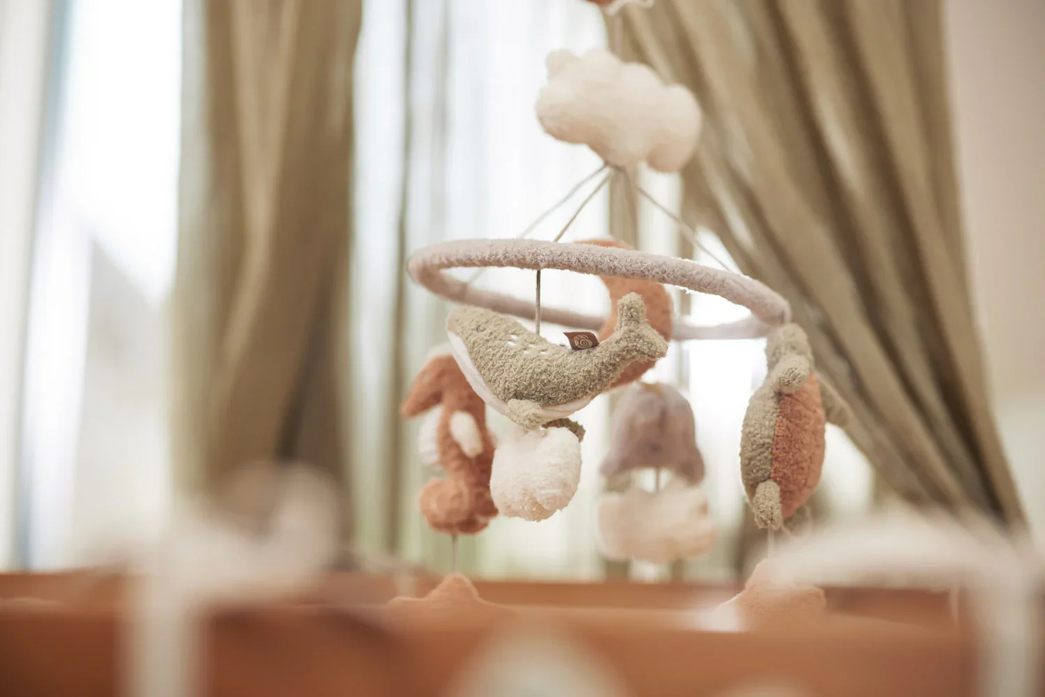 Móvil musical fondo marino