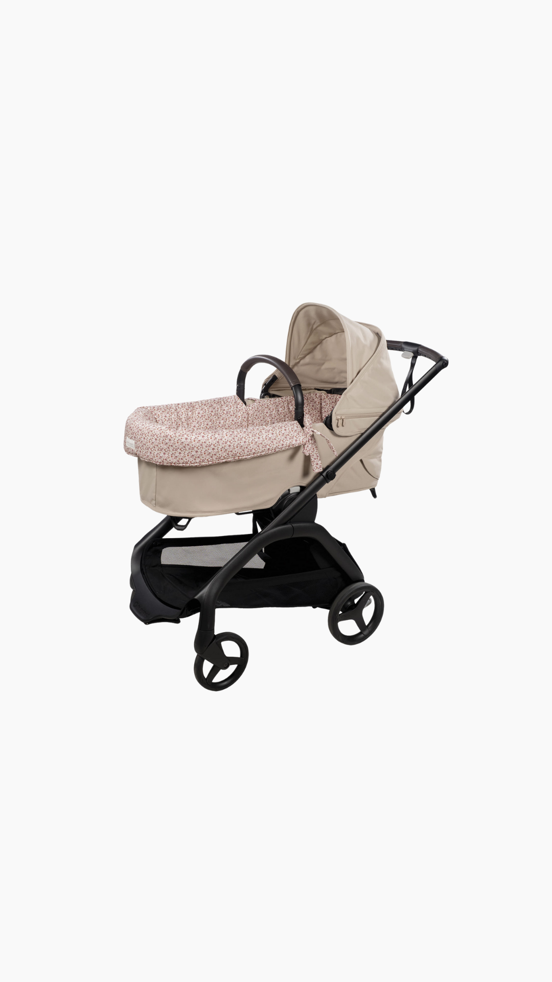 CUBRE CUCO DUAL + SÁBANA AJUSTABLE CUCO CHERRY FLORES