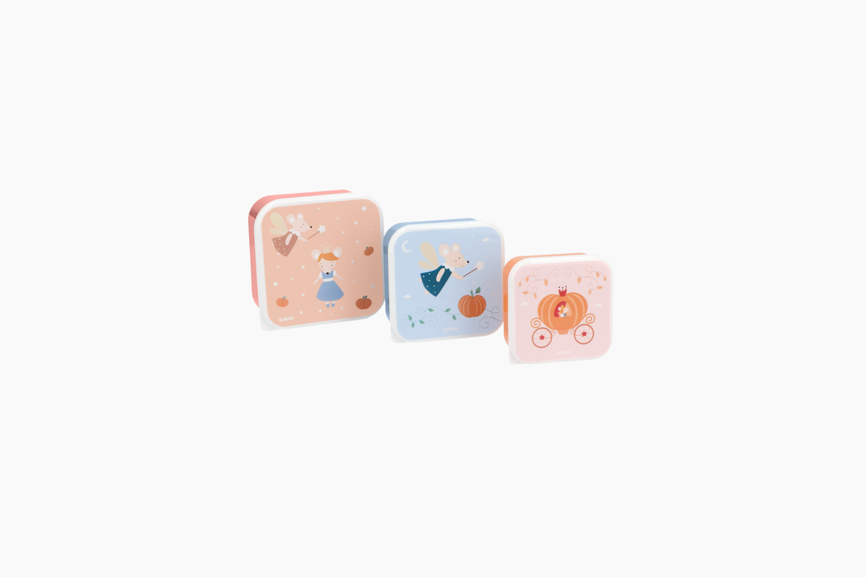 3 Cajas Almuerzo Mouse Fairies