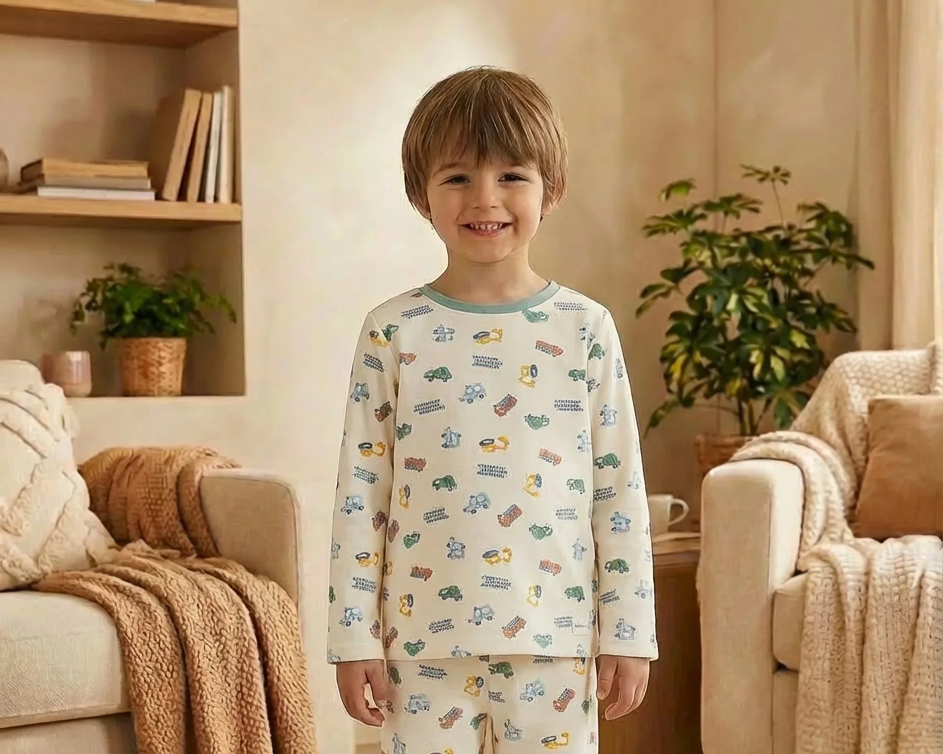 PIJAMA INFANTIL DOS PIEZAS "CARS"