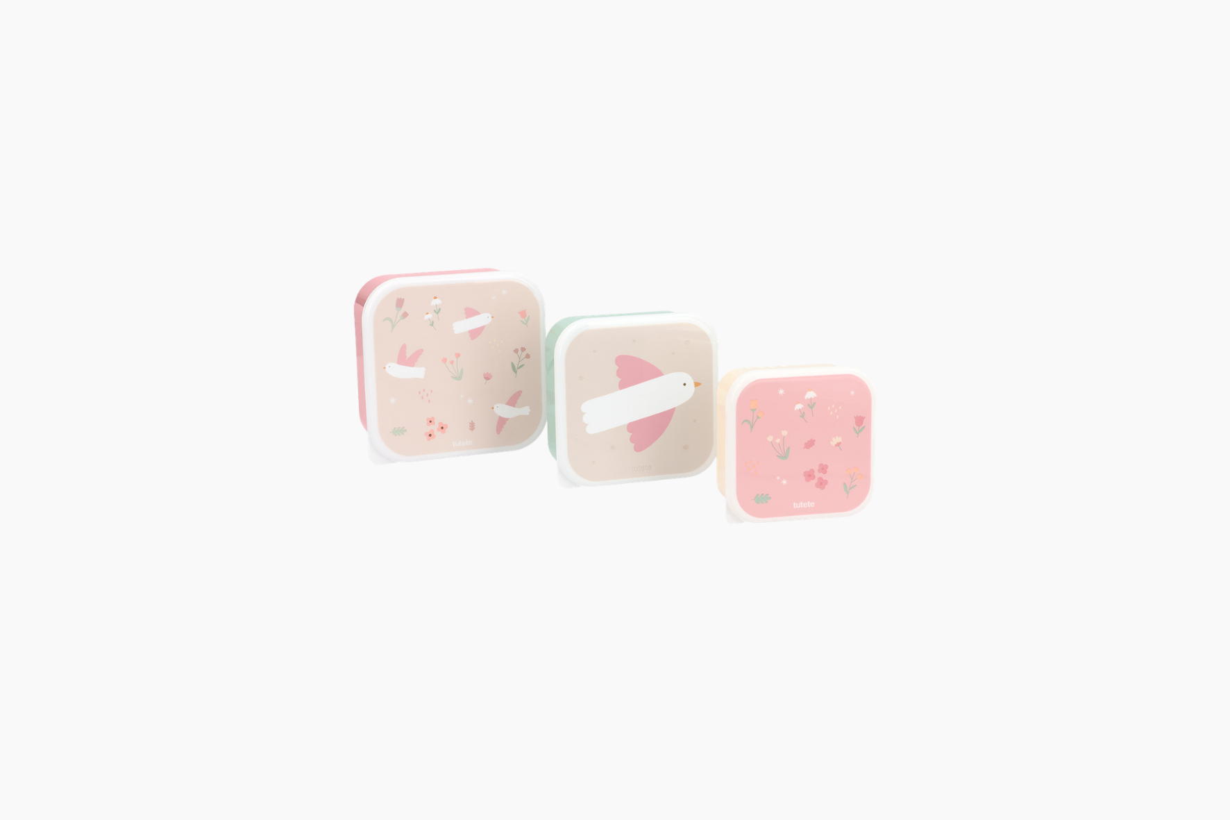 3 Cajas Almuerzo Blossom Birds