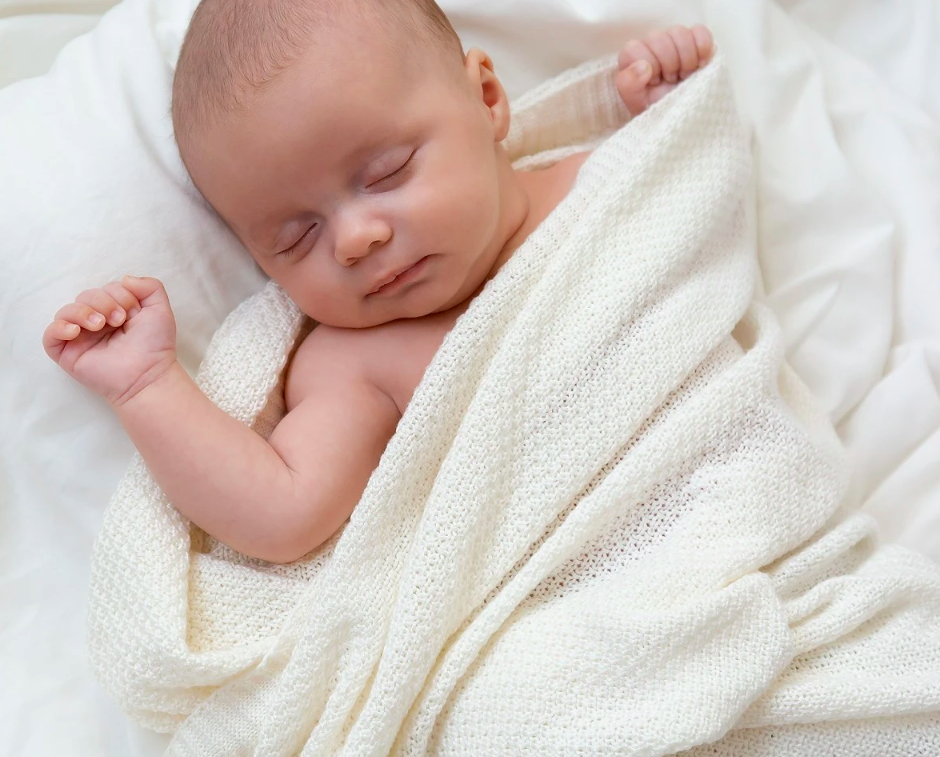 MANTITA EN BAMBÚ BEIGE KIOKIDS