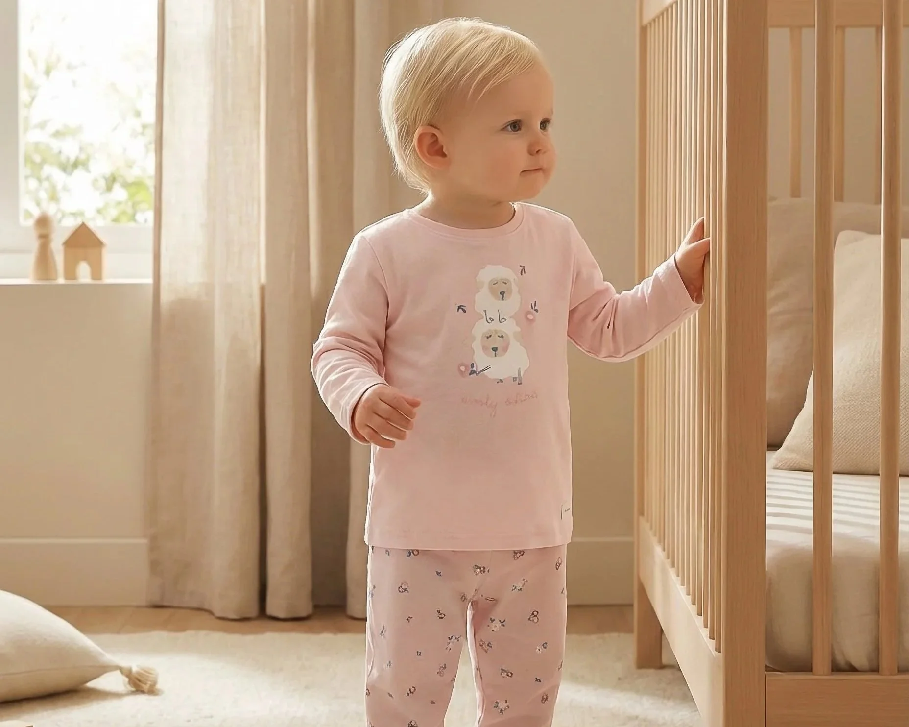 PIJAMA INFANTIL DOS PIEZAS "WOOLY SISTERS"