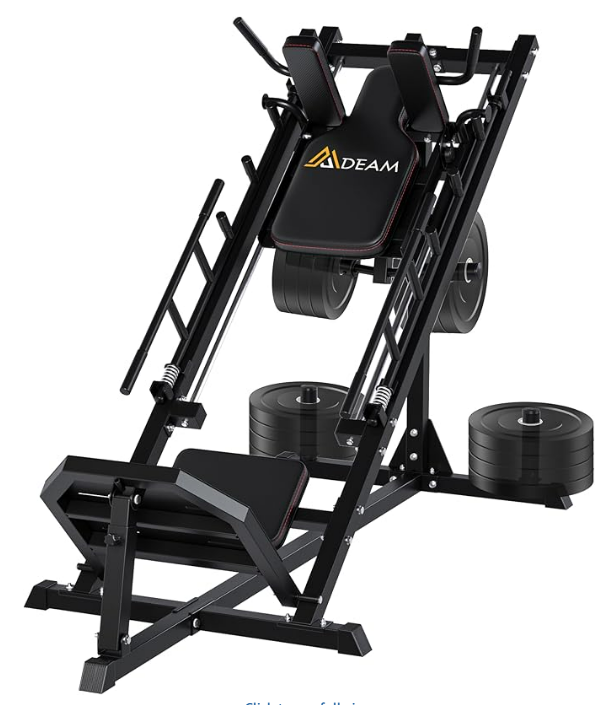 Mdeam Leg Press Hack Squat Machine