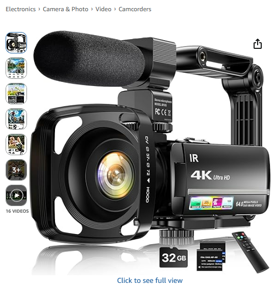 4K Video  Camera Camcorder For Vlogging.png