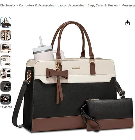 LOVEVOOK Laptop Tote Bag for Women.png