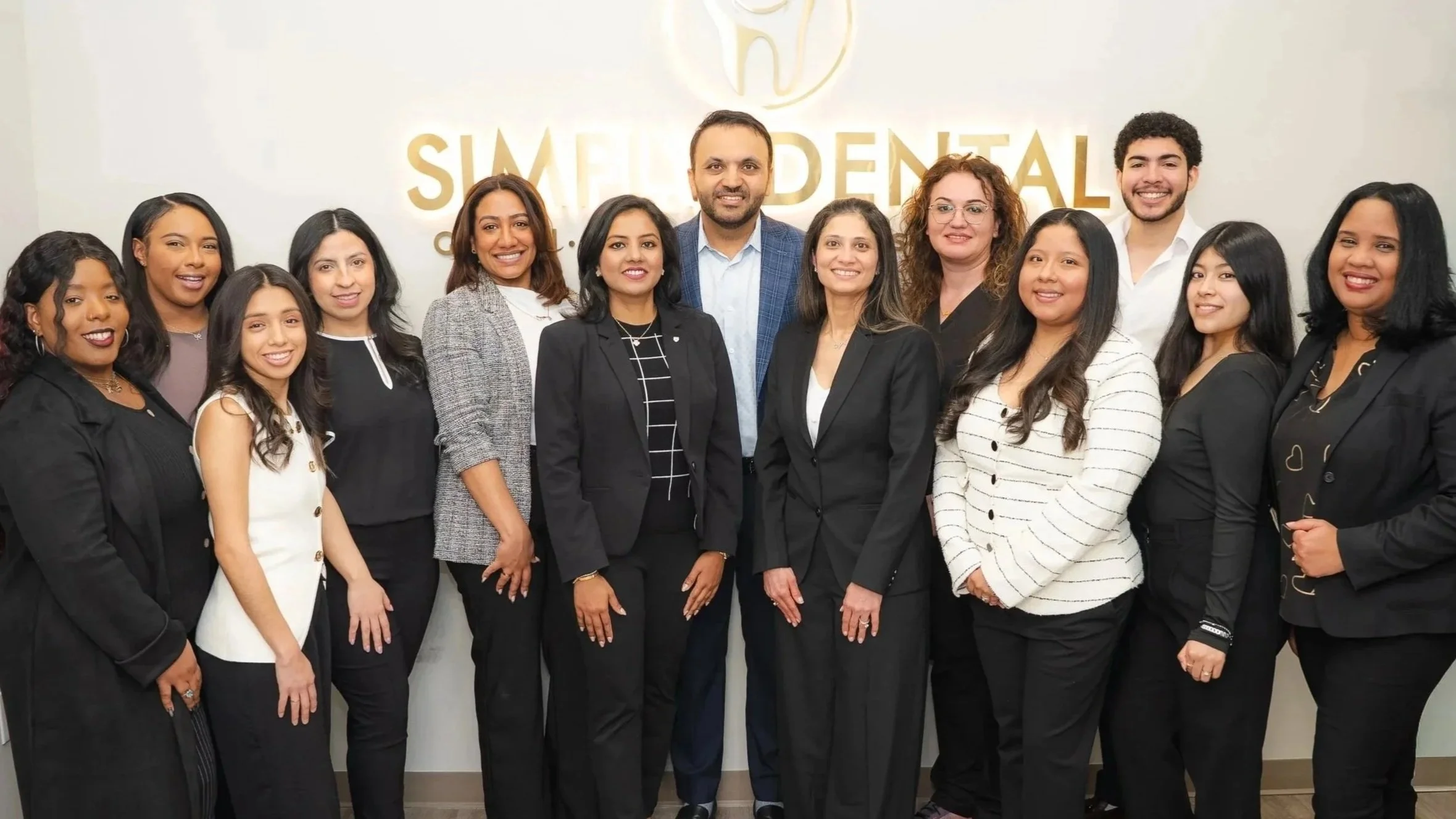 simply dental office team