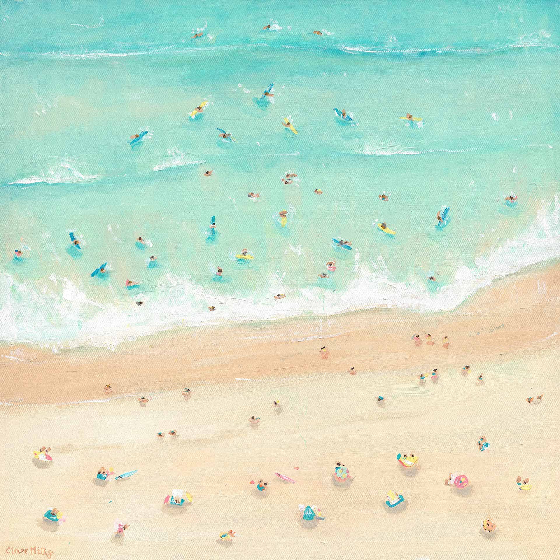 Fistral Beach Triptych