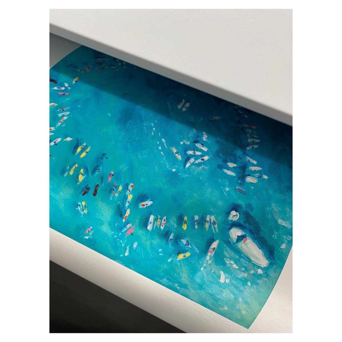 Behind the scenes&hellip; 

Each original art work is carefully reproduced by skilled, fine art printers here in North Cornwall. Using sophisticated scanning technology they are able to pick up every last detail and brushstroke. 

Then, each print is