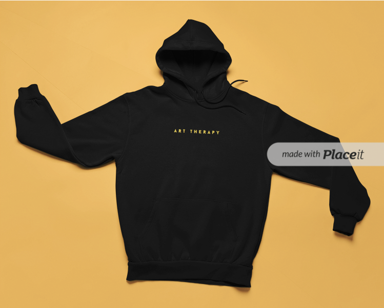 Art Therapy Hoodie - Yellow