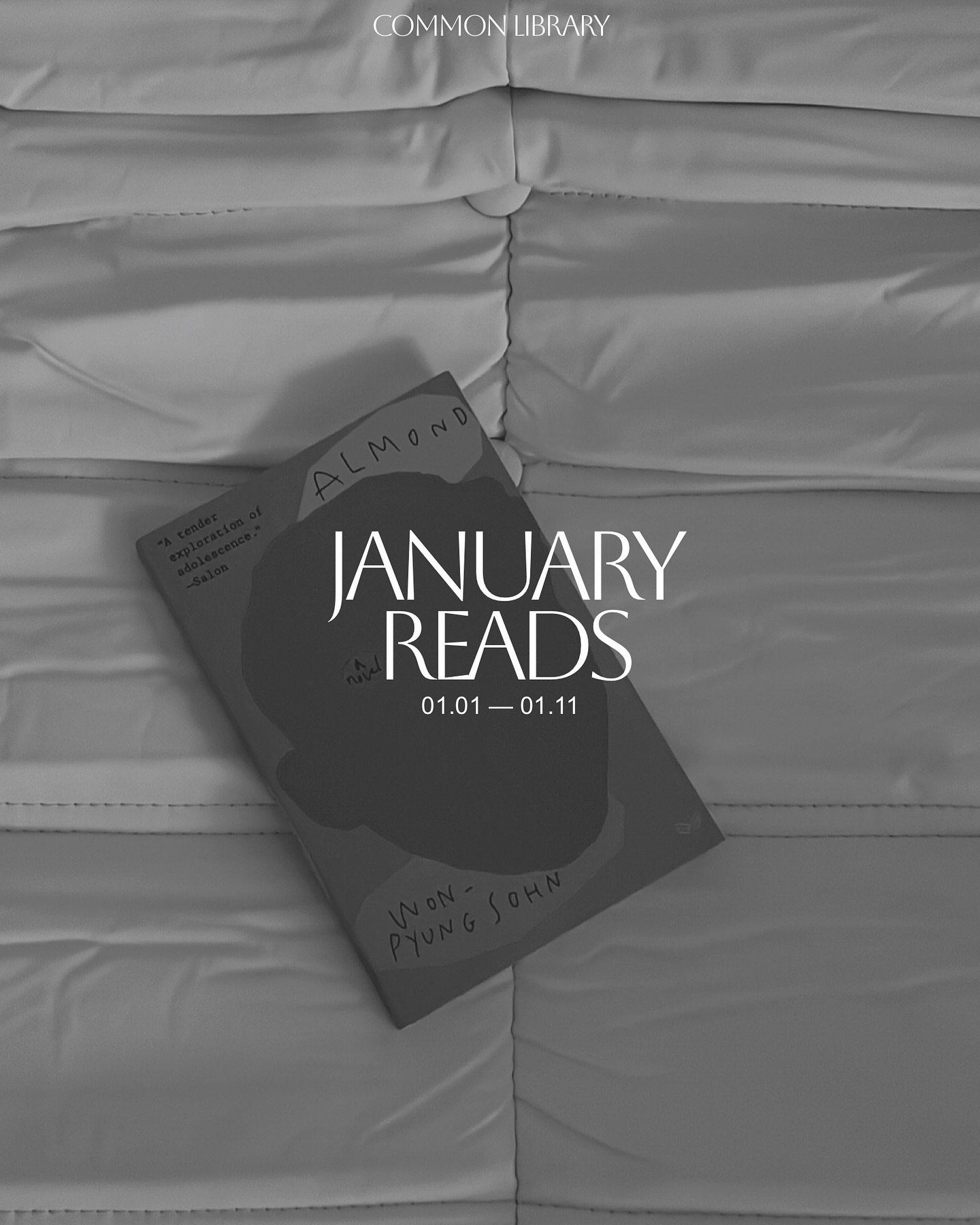 Started off the year with two stories that will stay with you long after the last page:

Almond &mdash; A tender tale of growth, empathy, and what it means to feel.

Open Water &mdash; A poetic journey of love, identity, and vulnerability.

Both are 