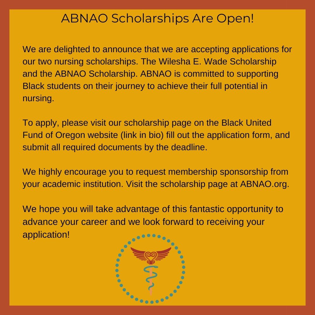 Apply for our scholarship today! Link in bio!