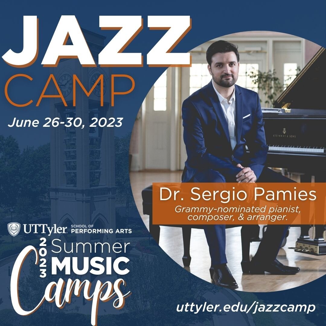 Looking for a fun and enriching summer experience? Look no further than UT Tyler's Summer Music Camps! You may join either Brass, Percussion, or Jazz Camps.

Their camps are led by their experienced and talented faculty who are passionate about music